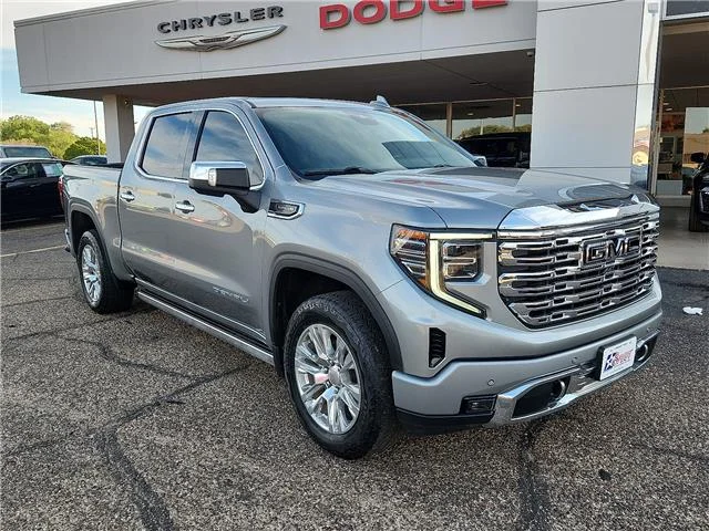 Used 2023 Silver GMC Denali 4x4 Crew Cab 5.75 ft. box 147.4 in. WB image 6