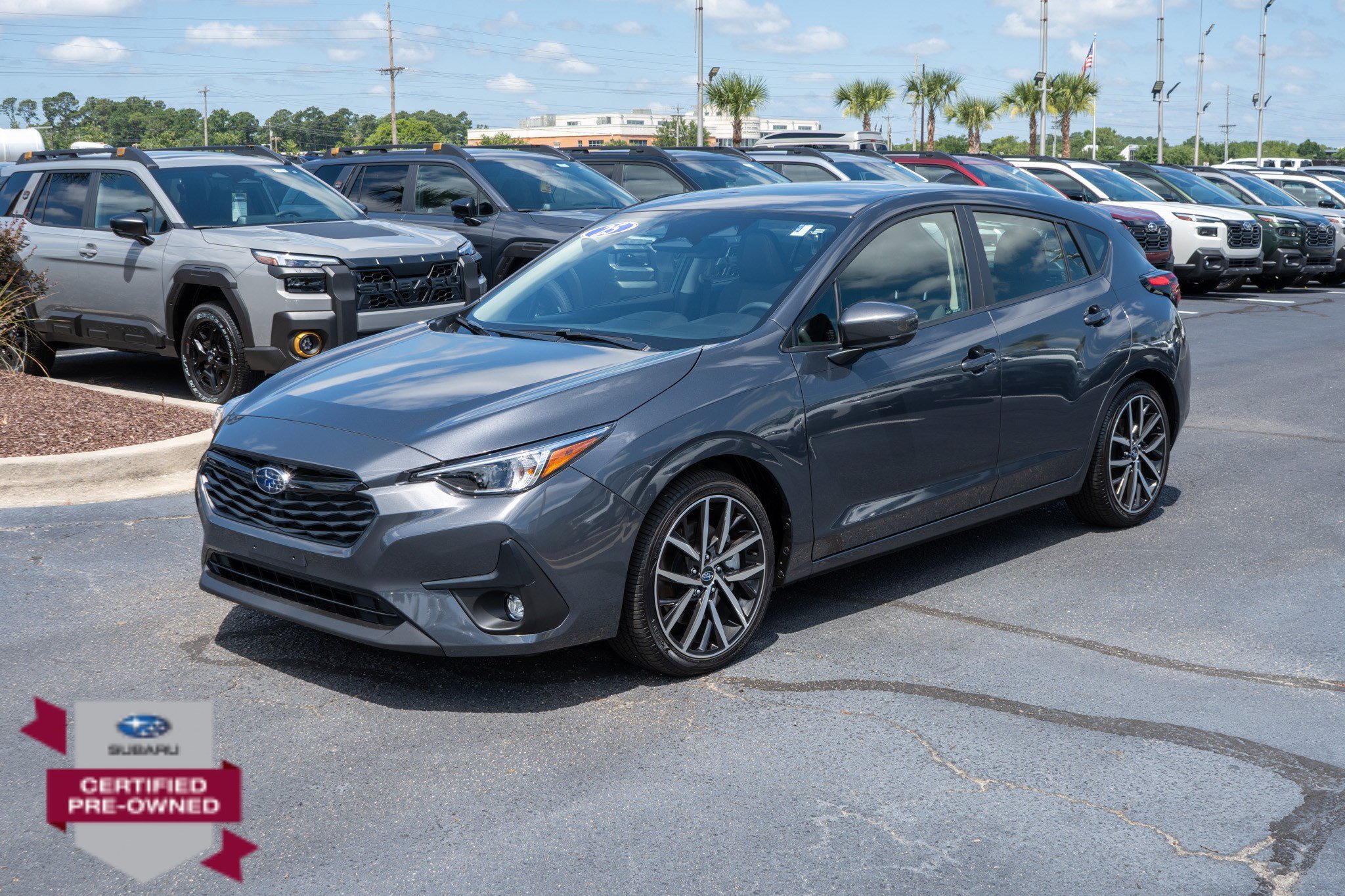 Used 2025 Magnetite Gray Metallic Subaru Sport image 7