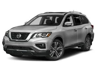 Used 2018 Caspian Blue Nissan Platinum image 1