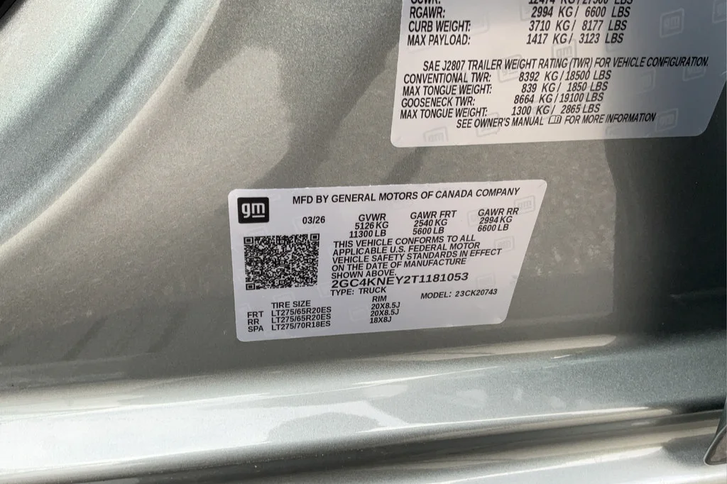 New 2026 Sterling Gray Metallic Chevrolet LT image 22