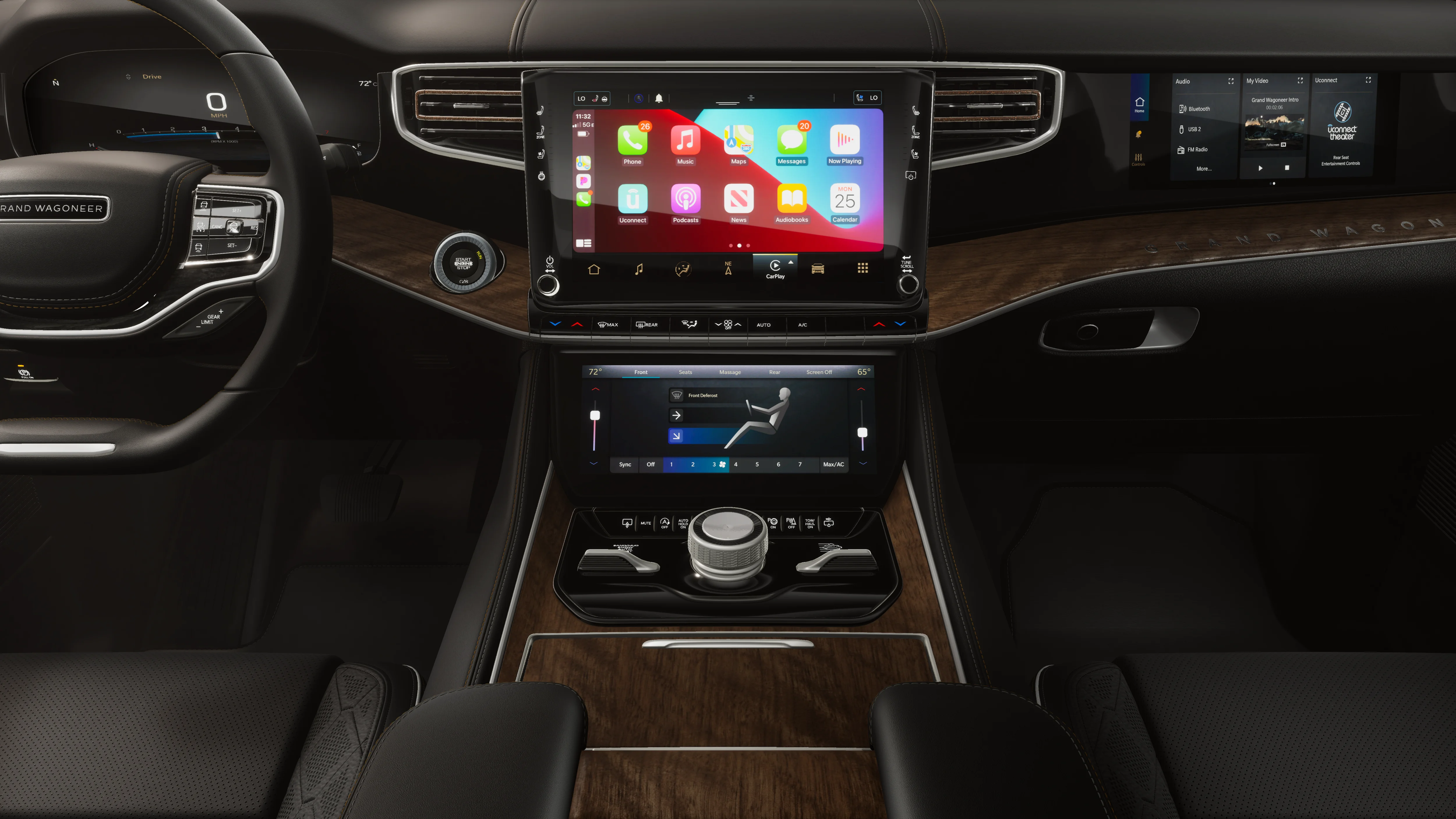 New 2026 High Gloss Black Exterior Paint Jeep Grand Wagoneer image 31