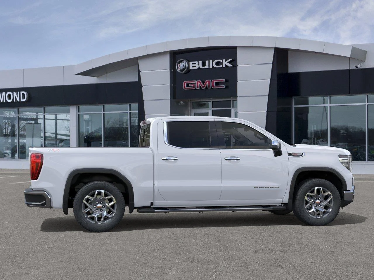 New 2026 Glacier White Tricoat GMC SLT image 5