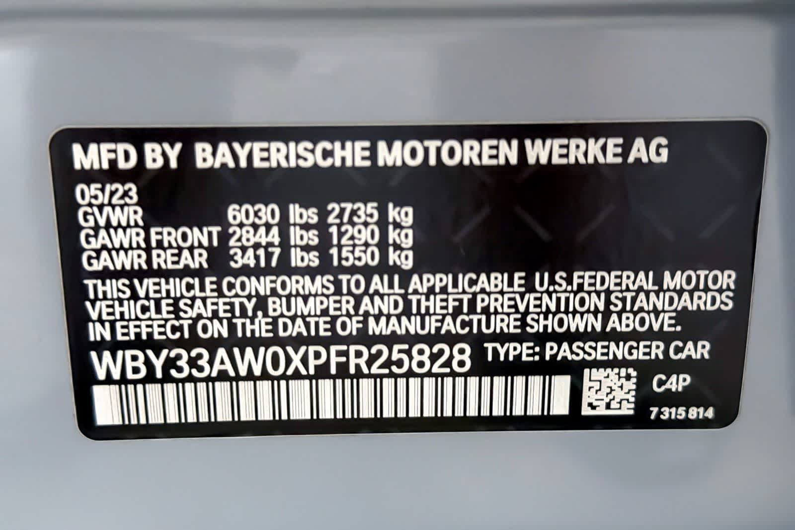 Used 2023 Brooklyn Grey Metallic BMW M50 image 28