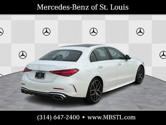 Certified Used 2026 White Mercedes-Benz C 300 image 3