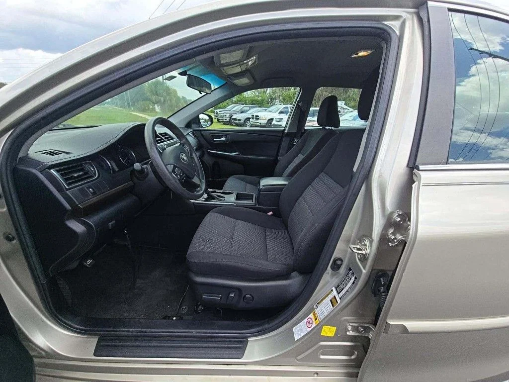 Used 2017 Gold Toyota LE image 4