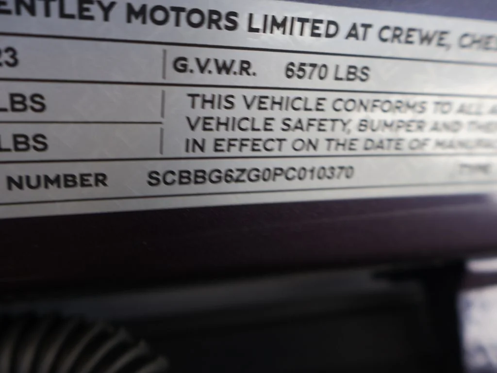 Used 2023 Gray Violet by Mulliner Bentley Azure image 45