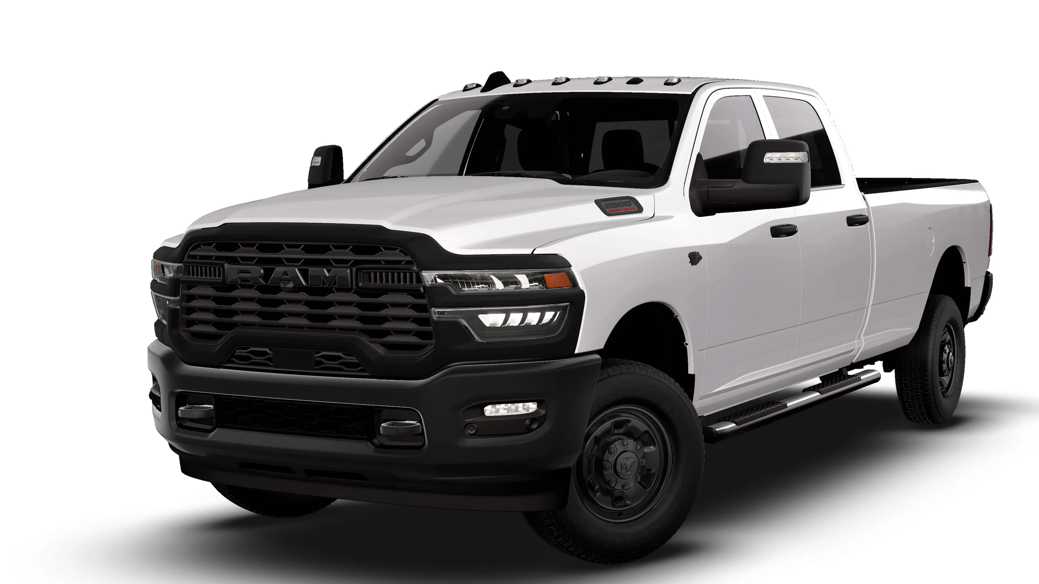 New 2027 Bright White Clear-Coat Exterior Paint RAM TRADESMAN image 1