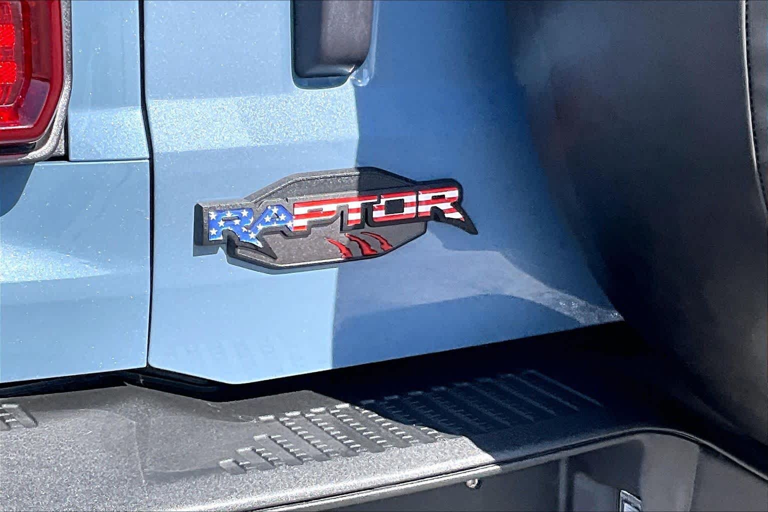 Used 2024 Azure Gray Metallic Ford Raptor image 26