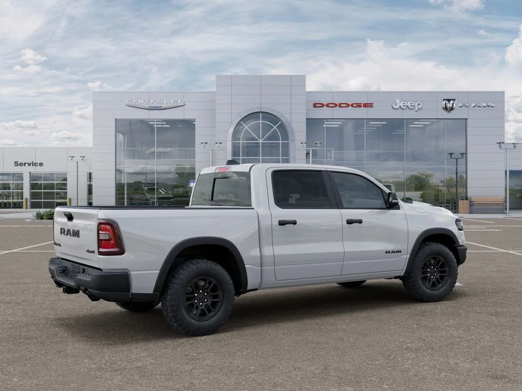 New 2026 Bright White Clear-Coat Exterior Paint RAM Rebel image 4