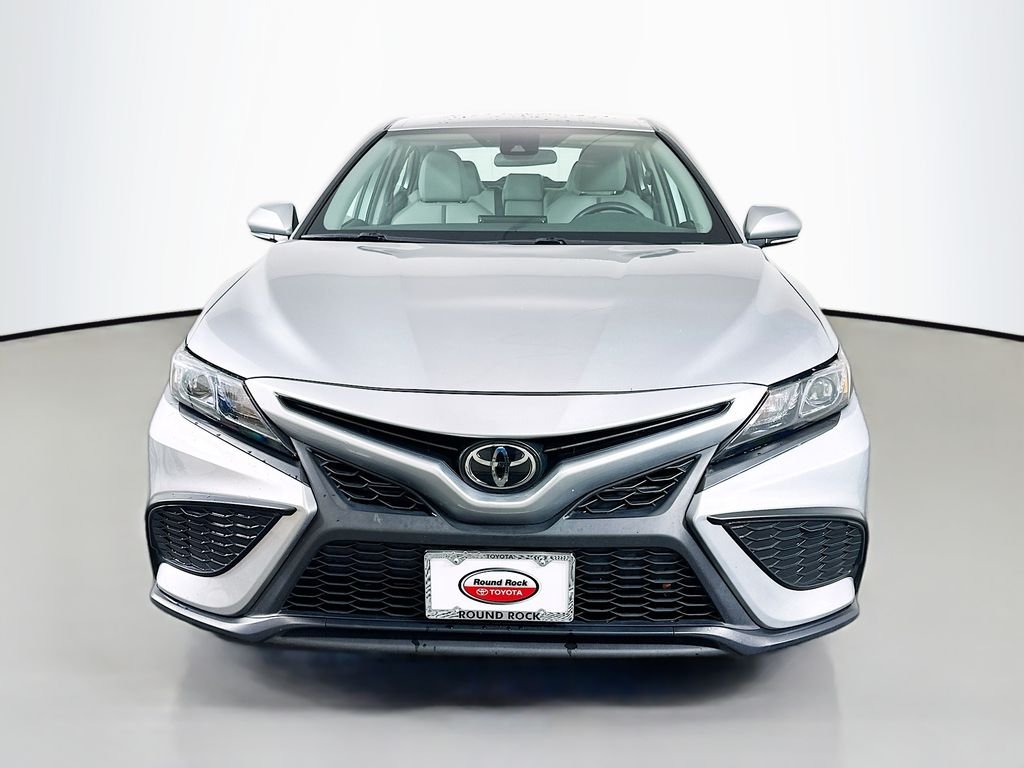 Used 2024 Silver Toyota SE image 2