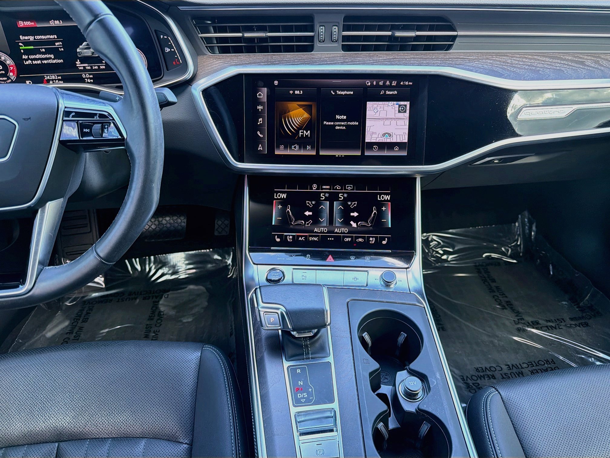 Used 2021 Daytona Gray Pearl Audi Premium Plus image 19