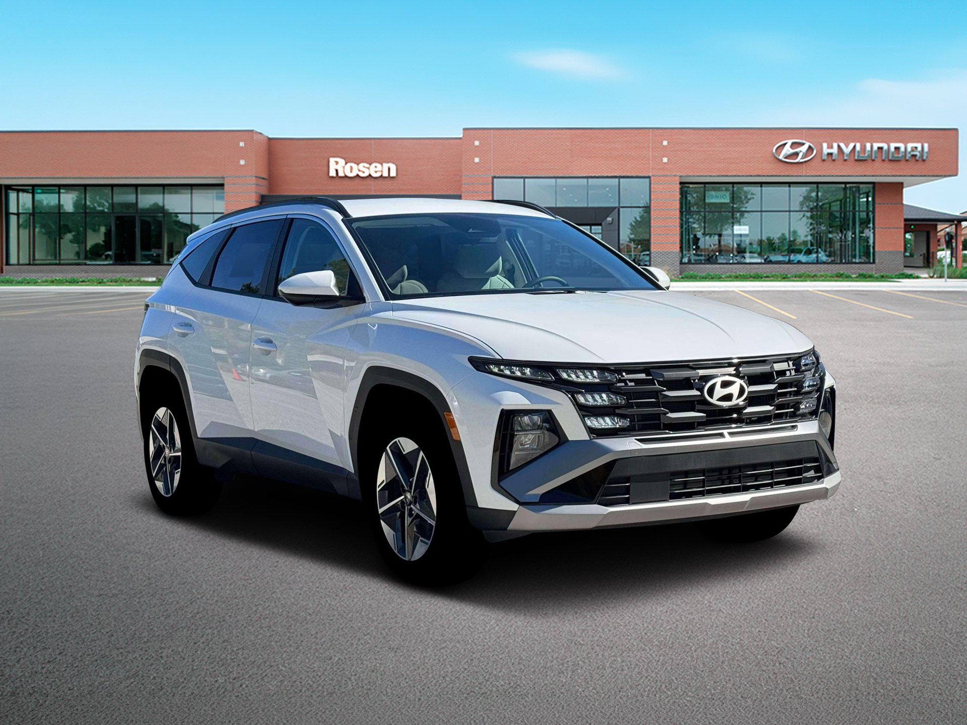 New 2026 White Hyundai SEL AWD image 11