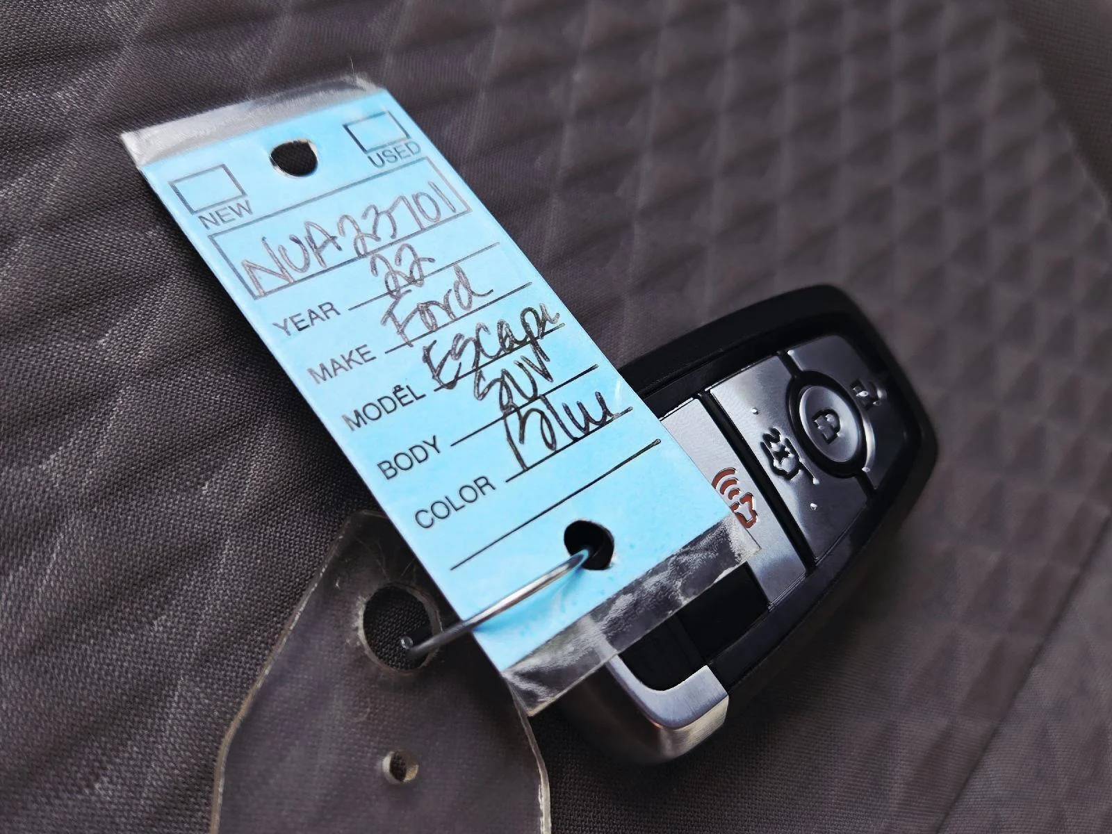 Used 2022 Stone Blue FORD SE image 54