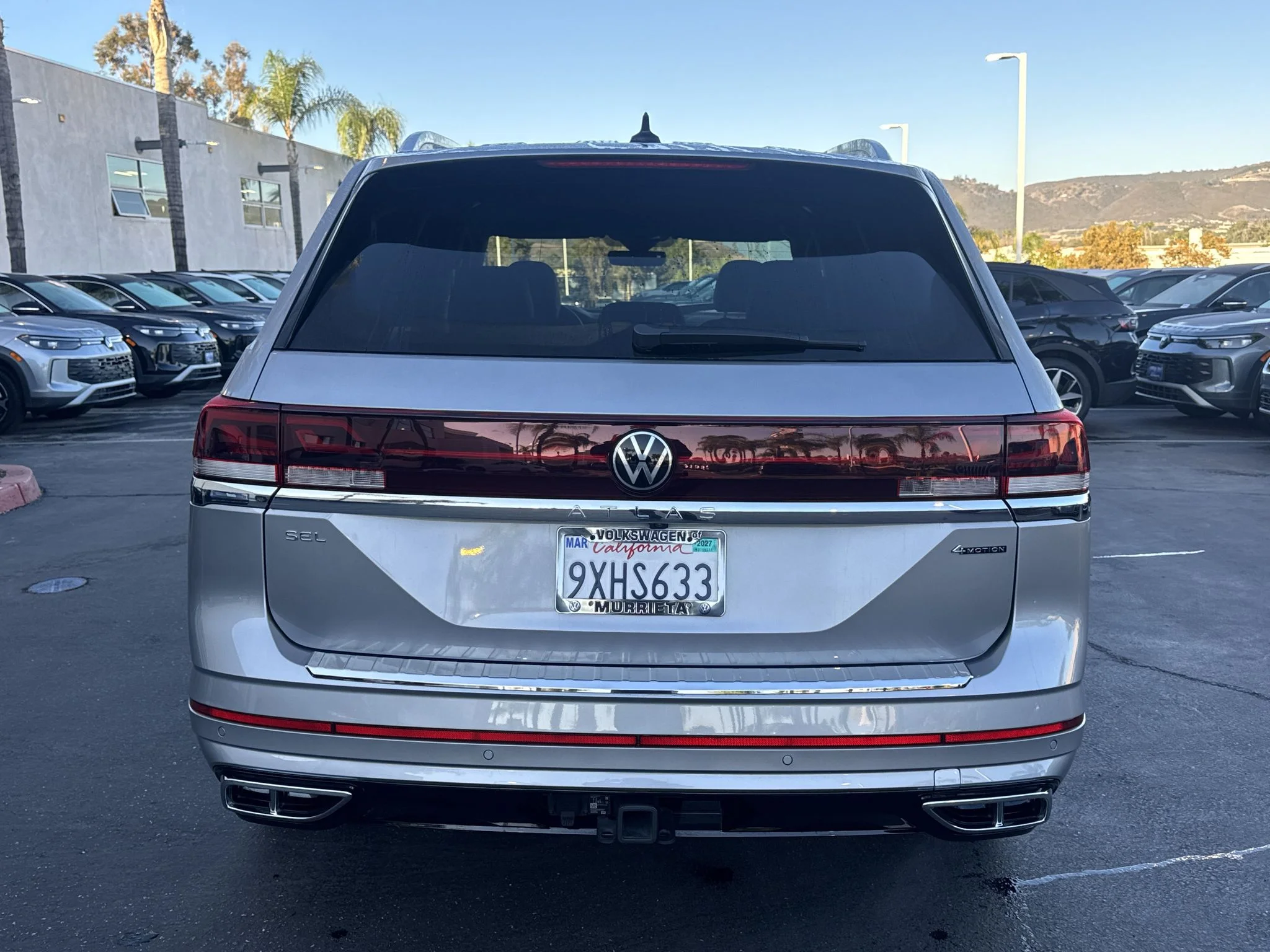Used 2025 Silver Mist Metallic Volkswagen SEL Premium R-Line 4Motion image 7