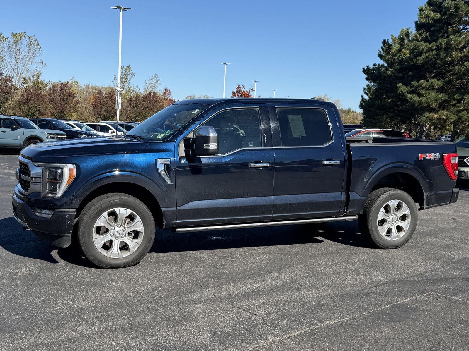 Used 2023 Antimatter Blue Ford Platinum image 7
