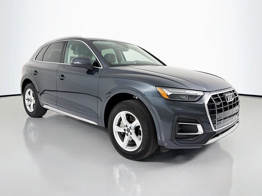 Used 2021 Manhattan Gray Metallic Audi Premium 45 TFSI quattro image 1