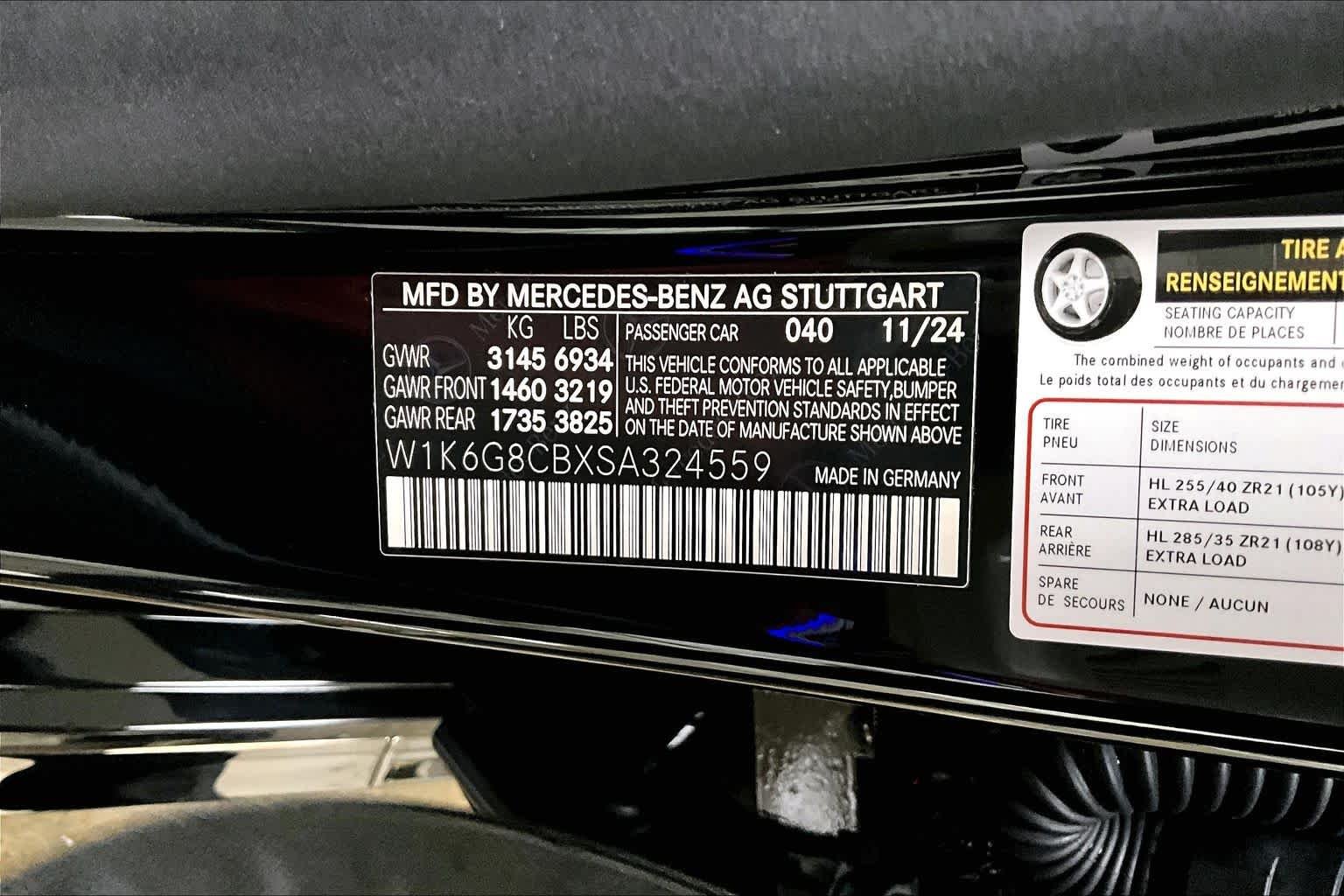 Certified Used 2025 Black Mercedes-Benz AMG® S 63 E image 34
