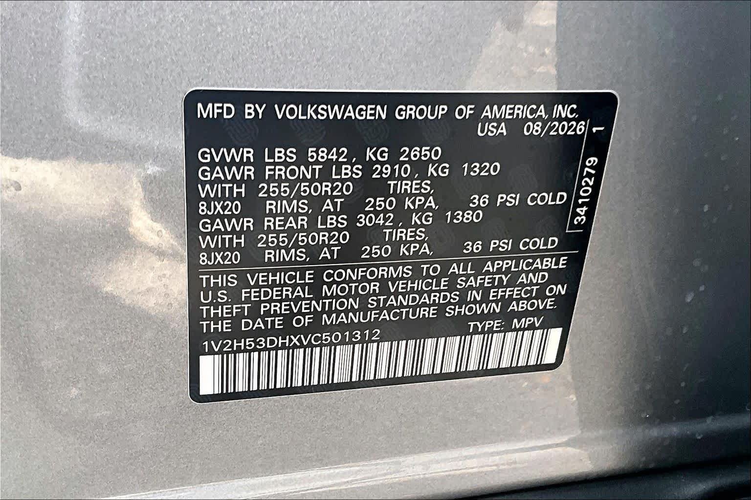 New 2027 Silver Mist Met Volkswagen 2.0T SE w/ Technology image 21