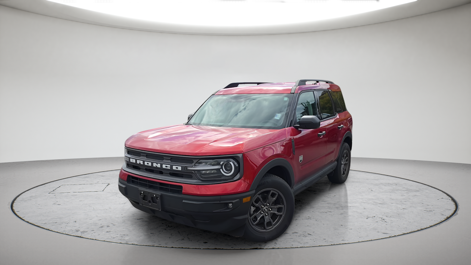 Used 2023 Hot Pepper Red Tinted Clearcoat Ford Big Bend image 1