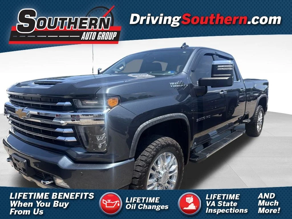 Used 2020 Gray Chevrolet High Country image 1
