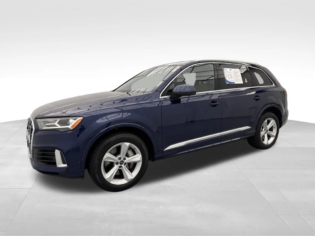 Used 2021 Blue Metallic Audi 55 Premium image 3