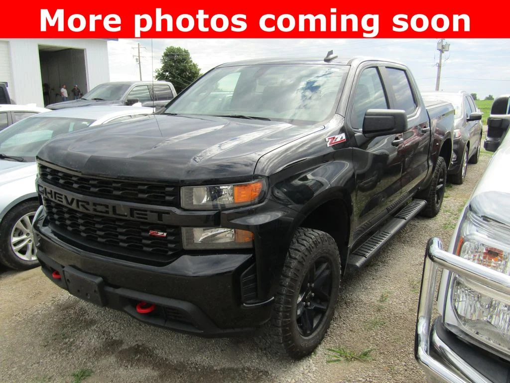 Used 2021 Black Chevrolet Custom Trail Boss image 1