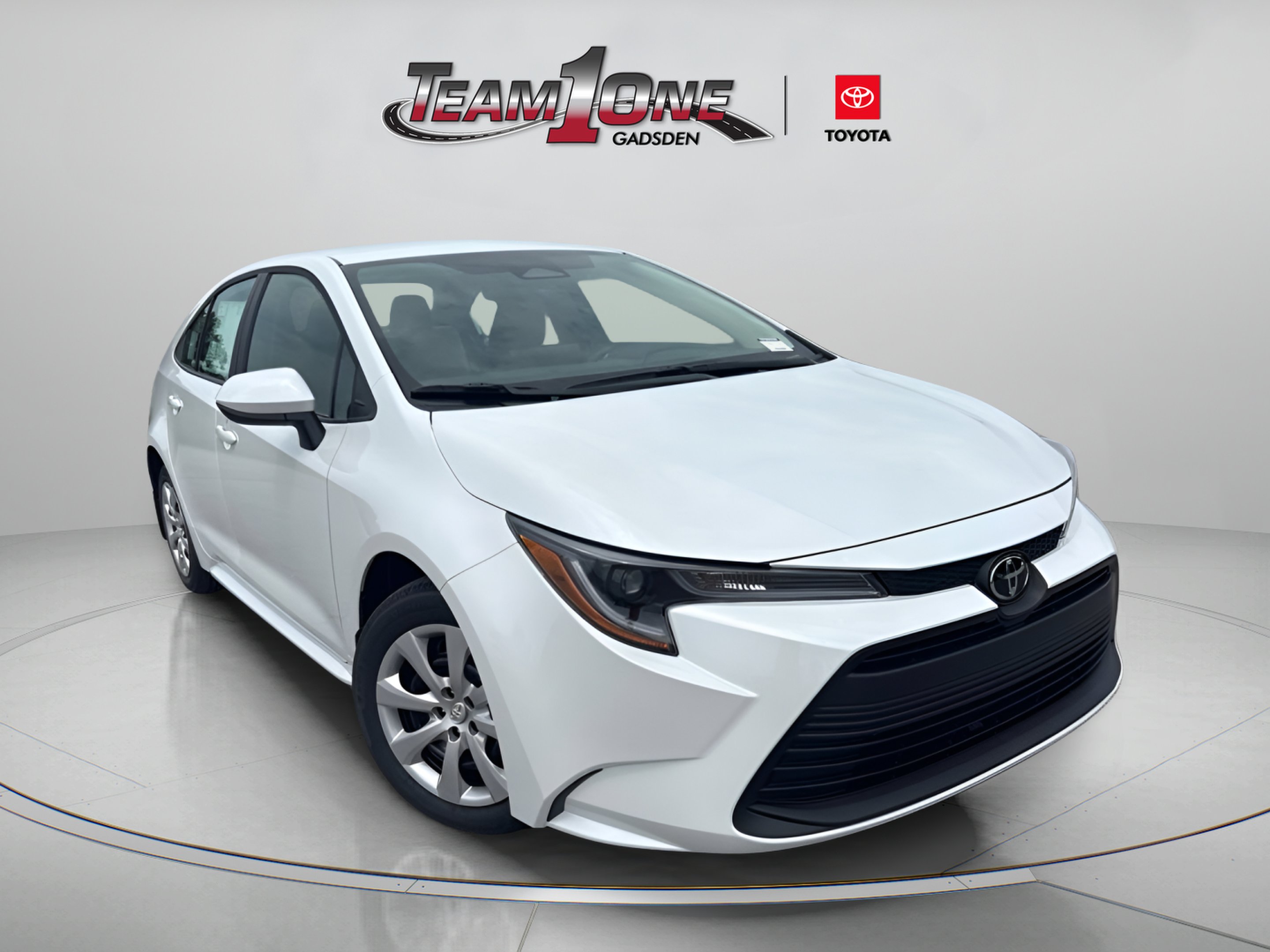 New 2026 Wind Chill Pearl Toyota LE image 1
