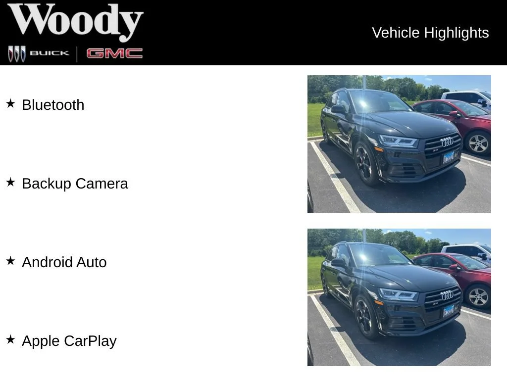 Used 2019 Black Metallic Audi Premium Plus image 3