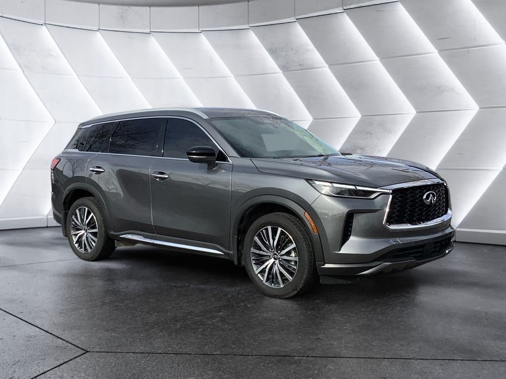 Gray 2023 INFINITI QX60 Sensory AWD SUV / Crossover All-Wheel Drive