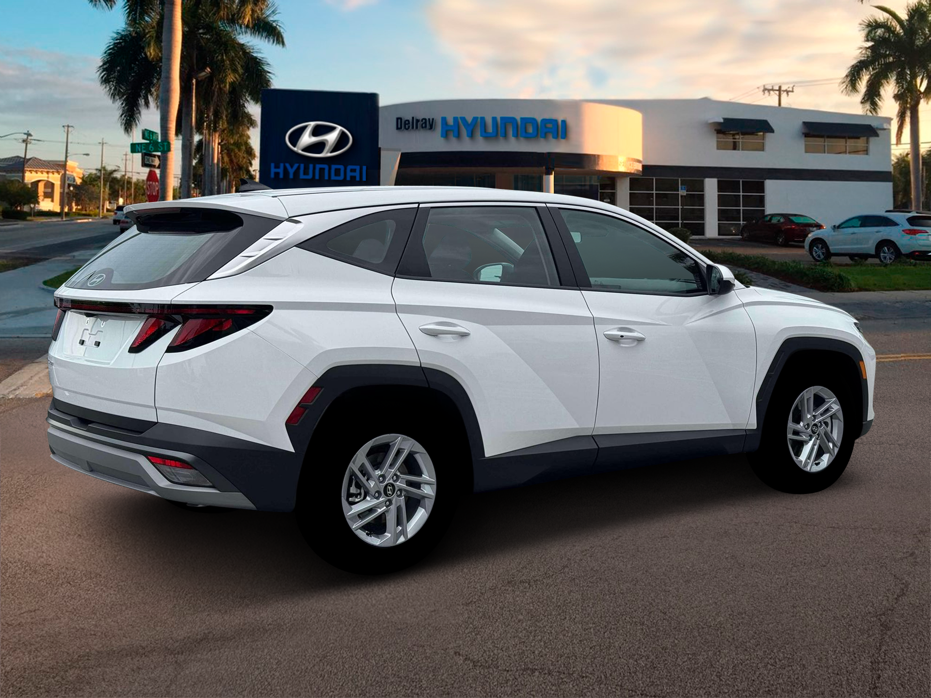 New 2026 White Hyundai SE image 8