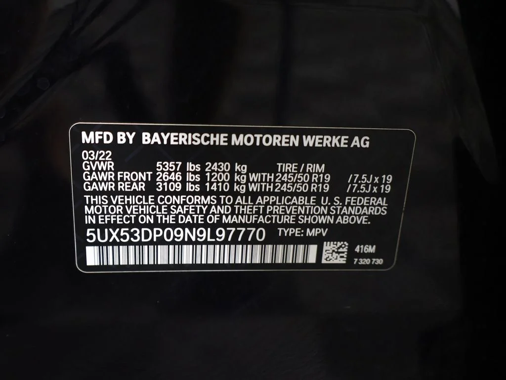 Used 2022 Carbon Black Metallic BMW xDrive30i image 61