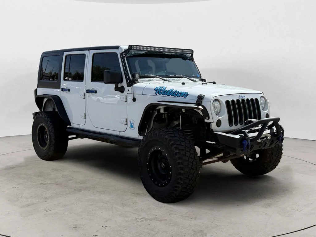 Used 2018 White Jeep Unlimited Rubicon image 7