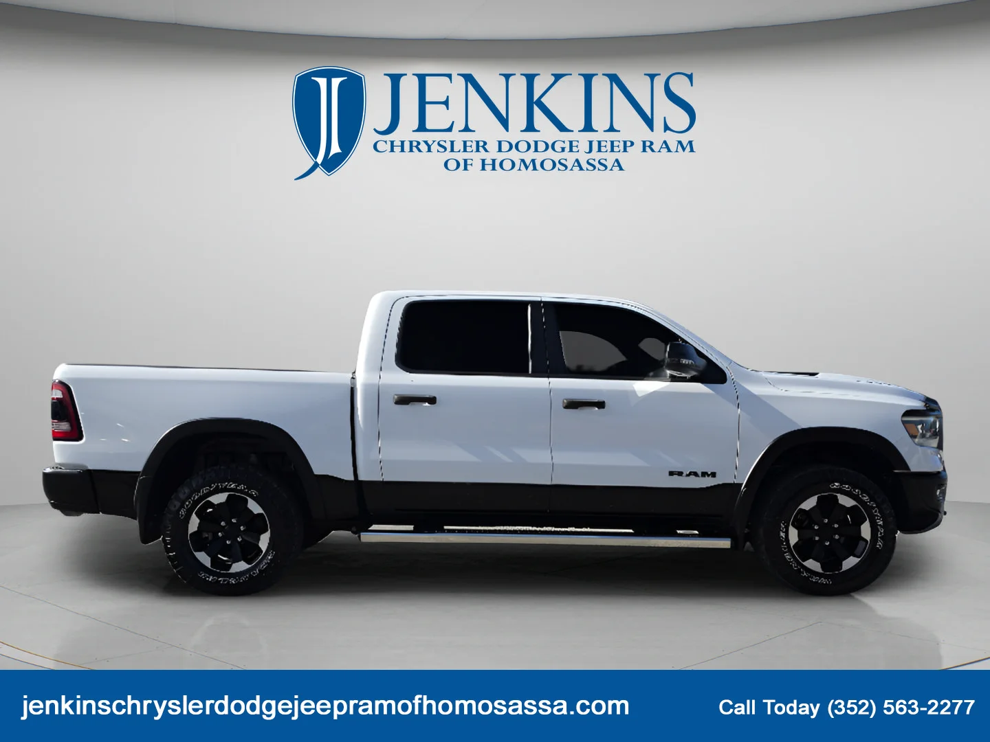 Used 2023 Bright White Clearcoat Ram Rebel image 3