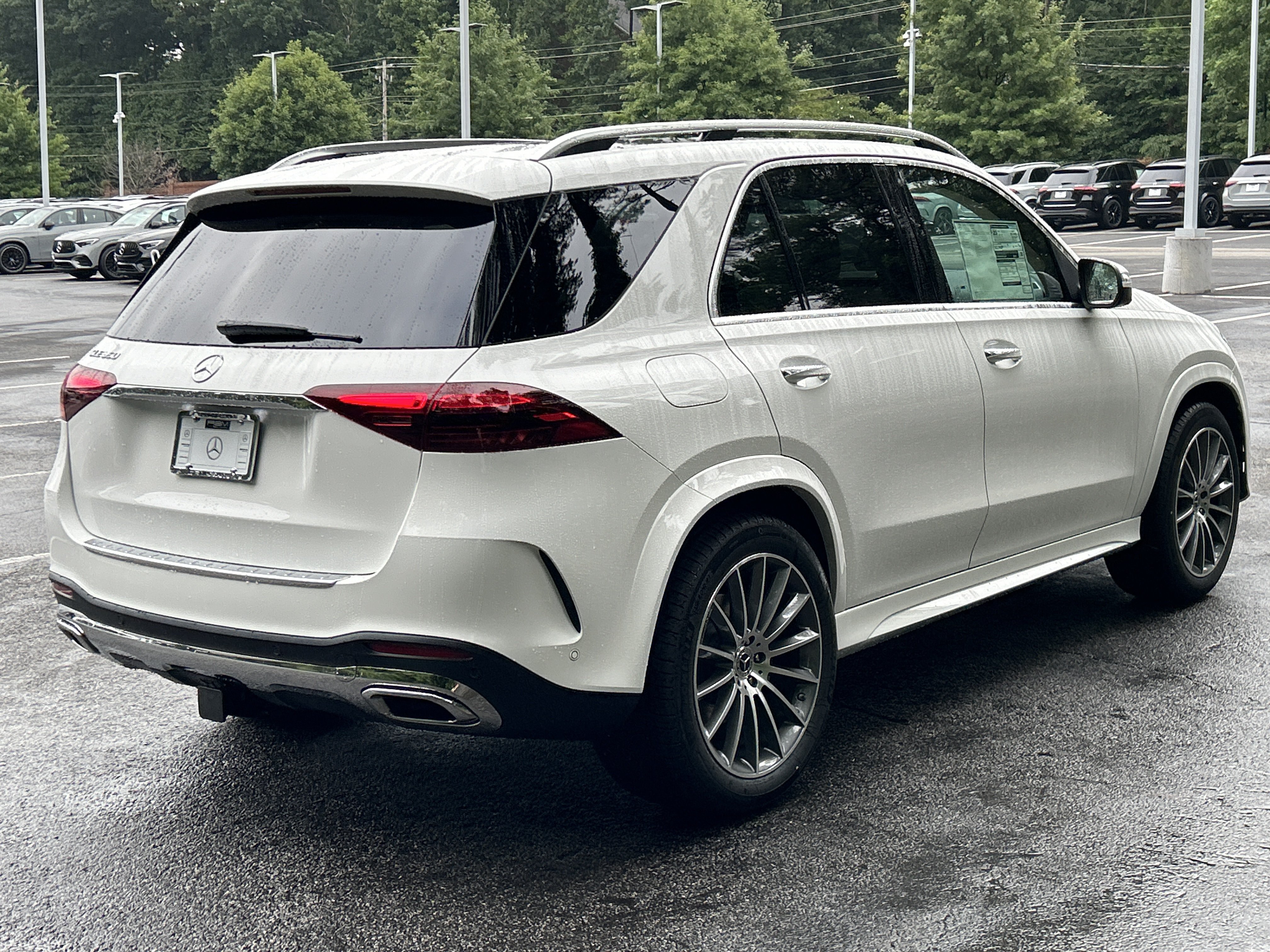 New 2026 Polar White Mercedes-Benz GLE 350 SUV image 6
