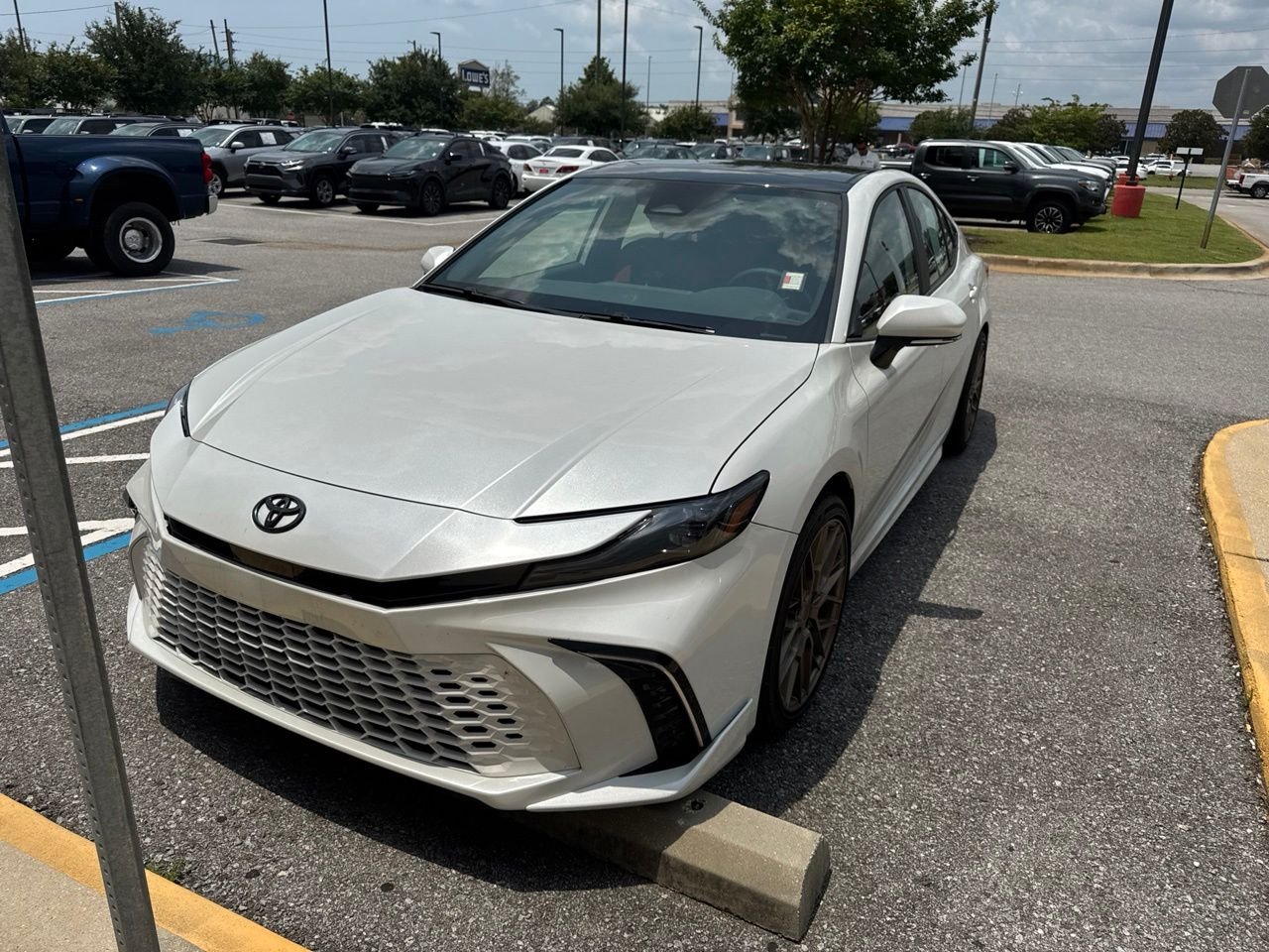 Used 2025 Beige Toyota XSE image 2