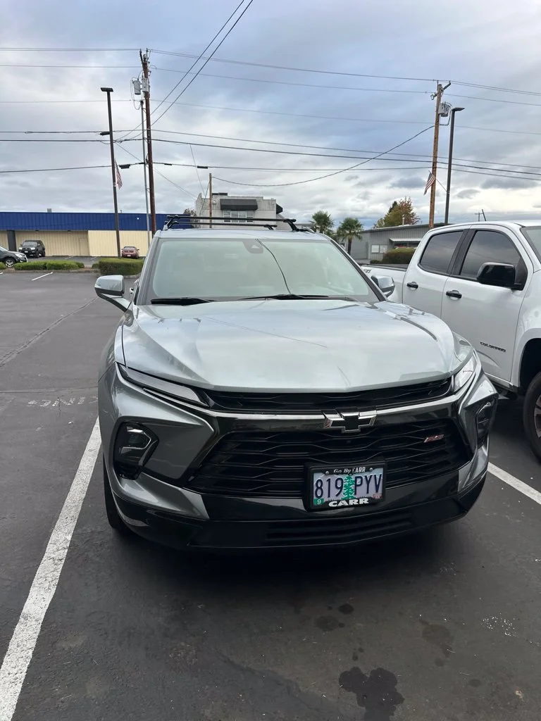 Used 2024 Sterling Gray Metallic Chevrolet RS image 2