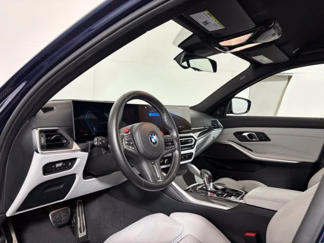 Used 2024 Tanzanite Blue II Metallic BMW Competition image 9