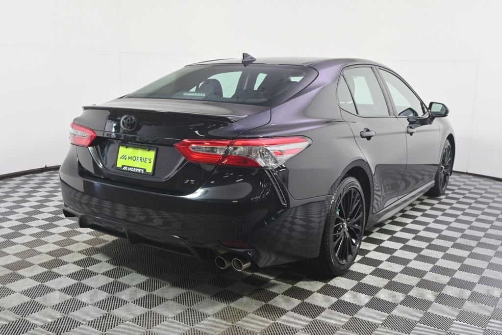 Used 2019 Midnight Black Metallic Toyota SE image 6
