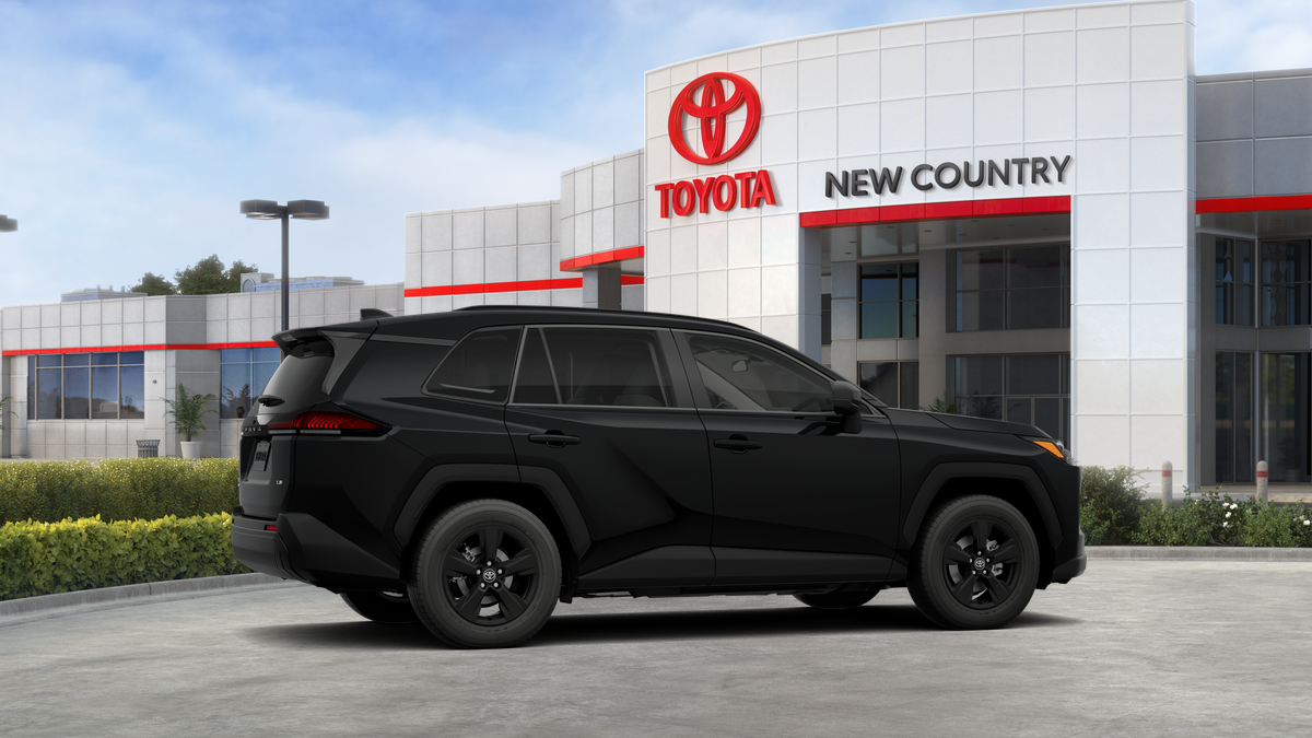 New 2026 Midnight Black Metallic Toyota LE image 11