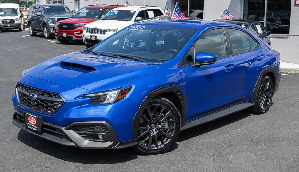 Used 2023 Blue Subaru Premium image 1