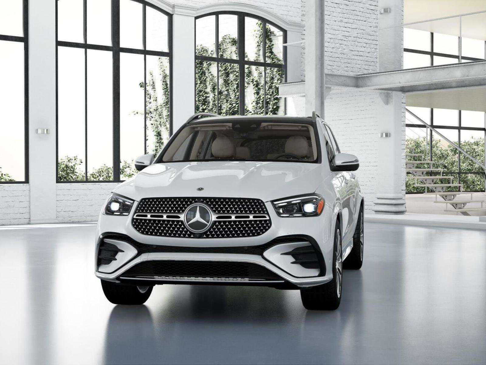 New 2026 MANUFAKTUR Moonlight White Metallic Mercedes-Benz GLE 350 image 84