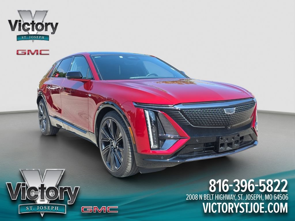Used 2024 Radiant Red Tintcoat Cadillac Sport 3 image 1