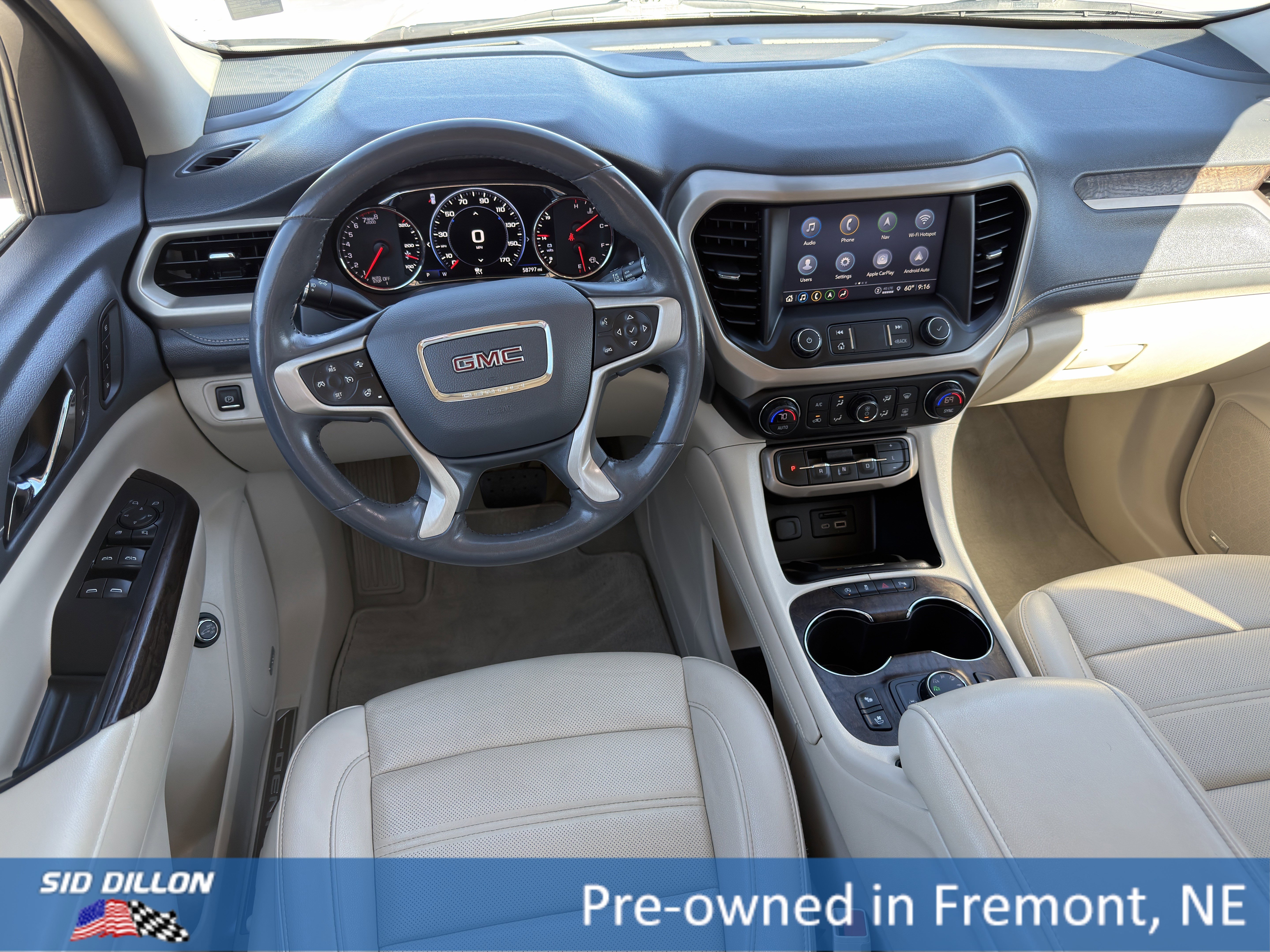 Used 2021 WHITE FROST TRICOAT GMC Denali image 9