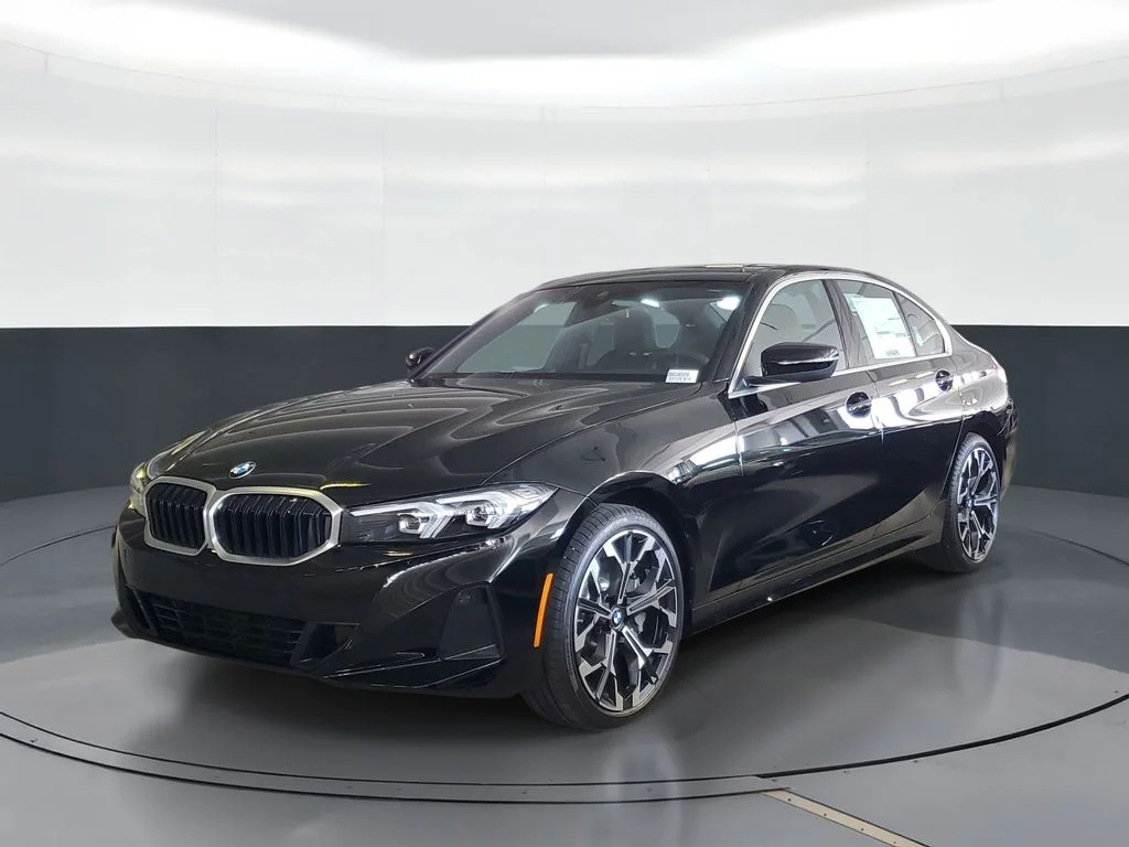 New 2026 Black BMW 330i xDrive image 1