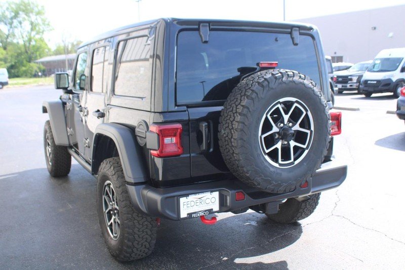 Used 2024 Black Clearcoat Jeep Rubicon 4 Door 4x4 image 6
