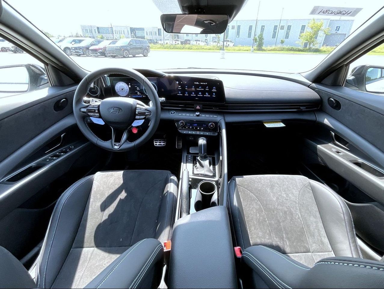 New 2026 White Hyundai Base image 15
