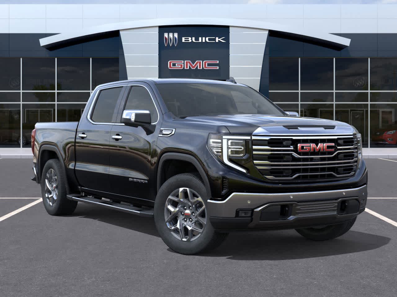New 2026 Onyx Black GMC SLT image 7