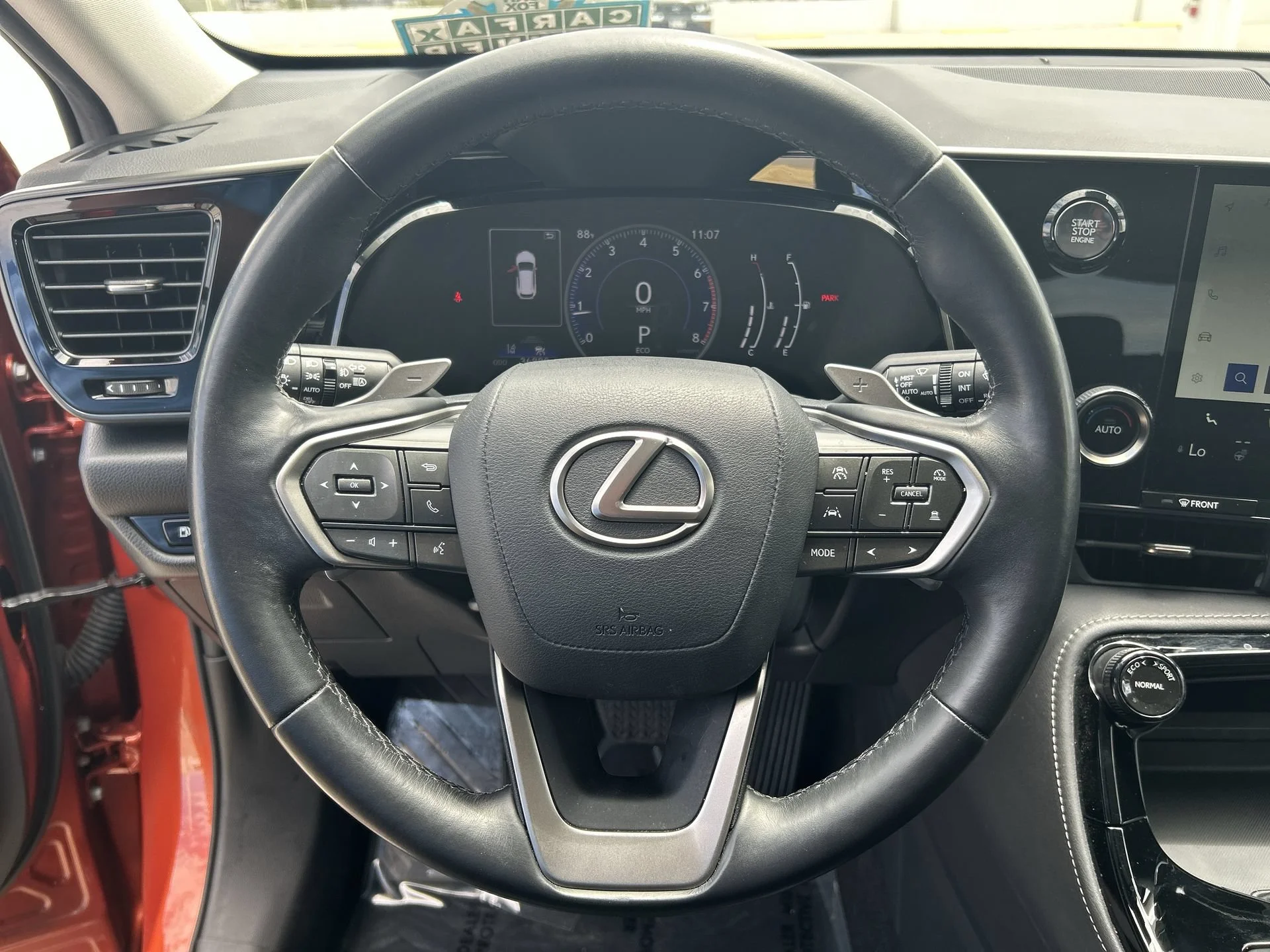Used 2023 Cadmium Orange Lexus NX 350 image 11