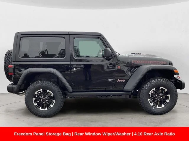 New 2026 Black Clearcoat Jeep 2-DOOR RUBICON image 7