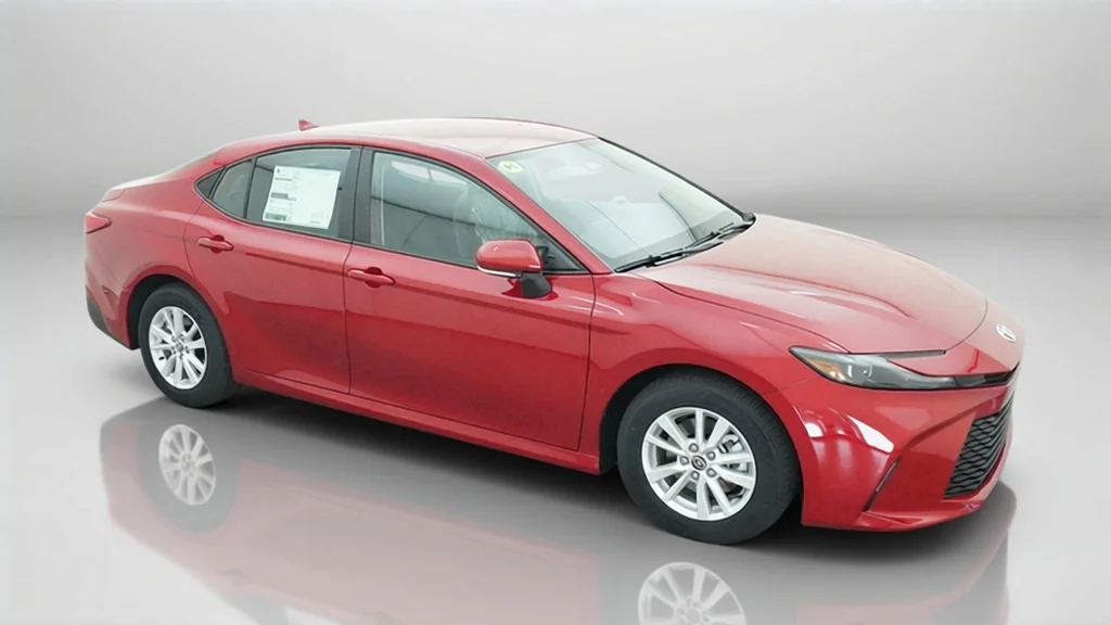 New 2026 Supersonic Red Toyota LE image 6